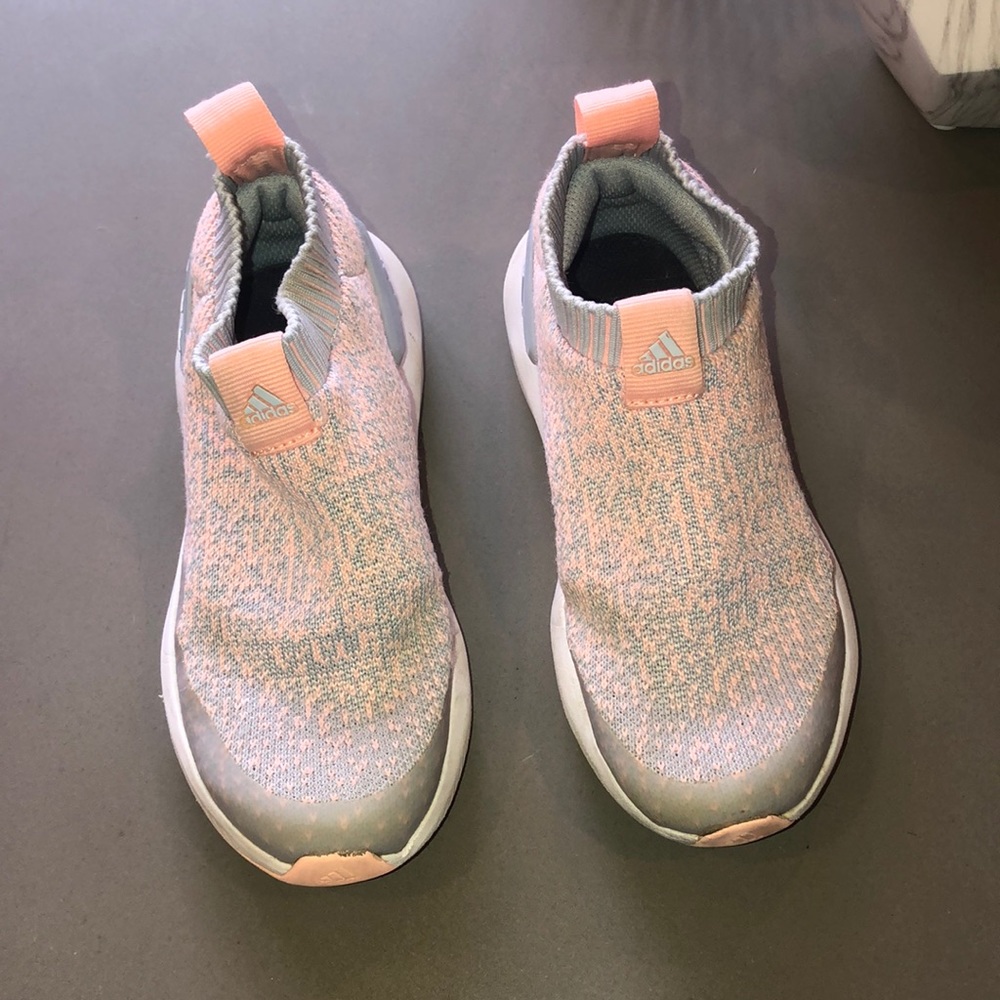 Adidas Girls Slip On Running Shoes